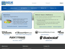 Tablet Screenshot of baselinenetwork.com